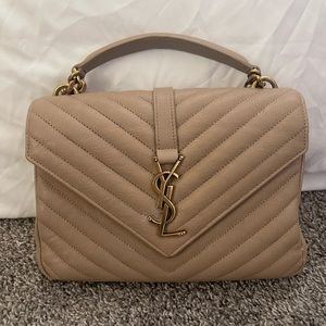 YSL Meduim College Bag
